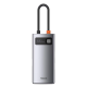 USB-хаб Baseus Metal Gleam Series 4-в-1 багатофункціональний хаб Type-C — док-станція сірого кольору（Type-C до HDMI*1+USB3.0*1+USB2.0*1+PD*1）