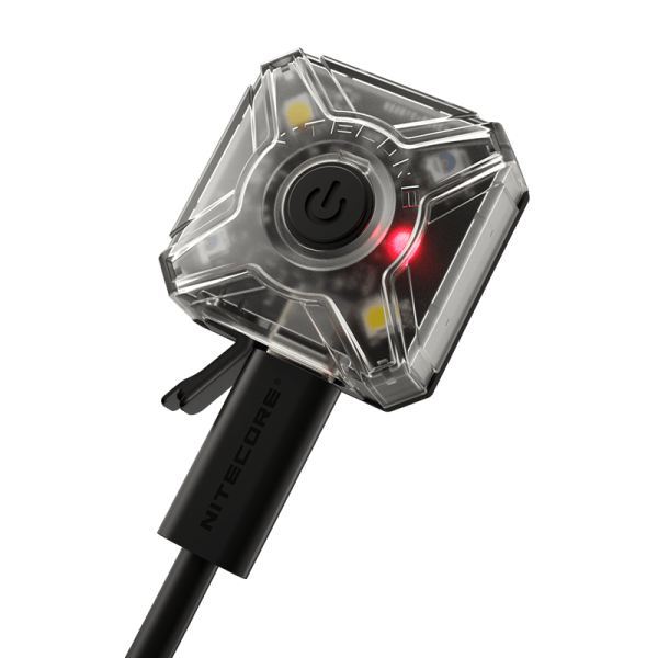 2в1 - Ліхтар налобний + велосипедний маяк Nitecore NU05 KIT V2 (2xWhite LED + 2xRed LED, 40 люмен, 5 режимів, USB-C)