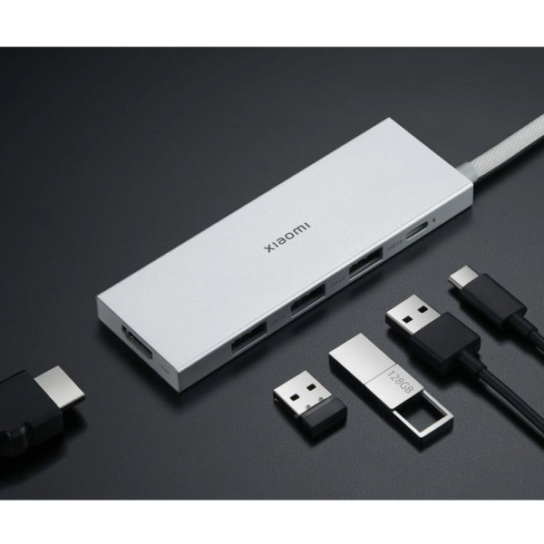 USB-хаб Xiaomi Type-C 5-in-1 Docking Station GL