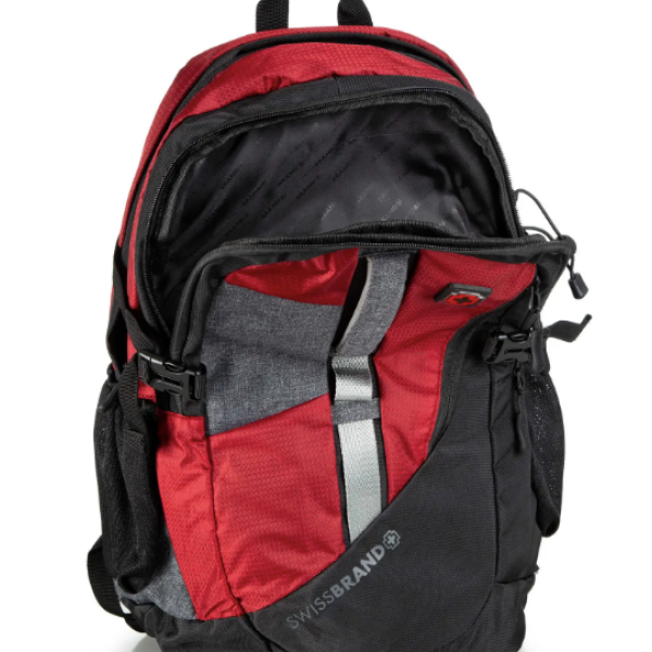 Рюкзак городской Swissbrand Oregon 26 Red (SWB_BLORE201U)