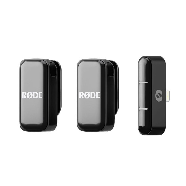 Бездротова мікрофонна система Rode Wireless Micro Lightning Black (301066)