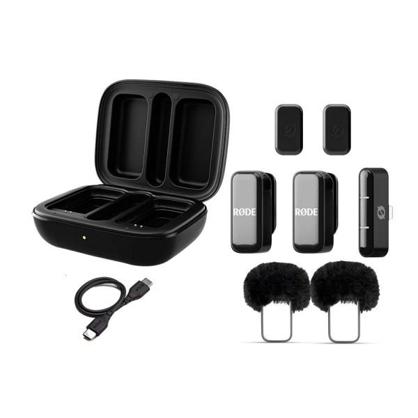Бездротова мікрофонна система Rode Wireless Micro Lightning Black (301066)