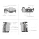 Клетка для камеры SmallRig HawkLock Quick Release Cage for Sony Alpha 7R V / Alpha 7 IV / Alpha 7S III / Alpha 1 / Alpha 7R IV