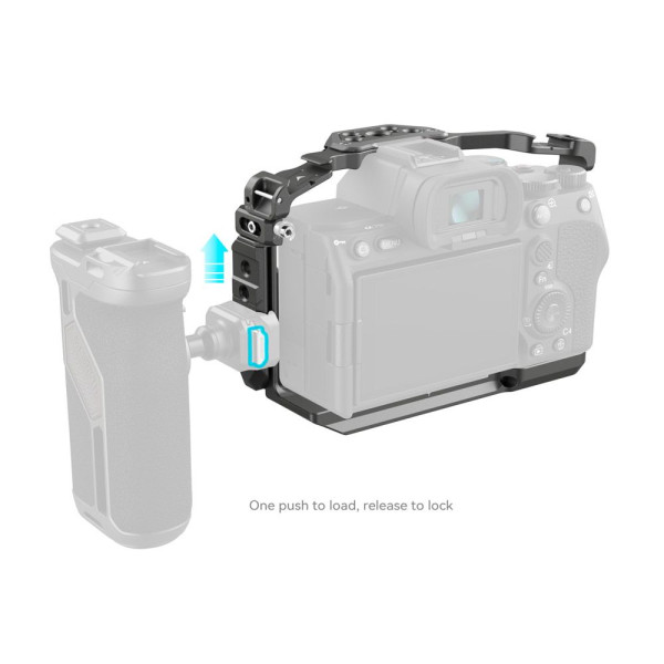 Клетка для камеры SmallRig HawkLock Quick Release Cage for Sony Alpha 7R V / Alpha 7 IV / Alpha 7S III / Alpha 1 / Alpha 7R IV