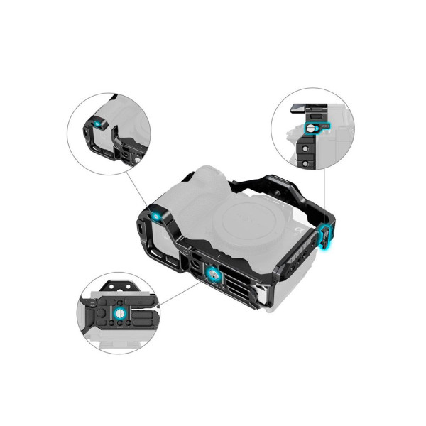 Клітка для камери SmallRig Cage для Sony Alpha 7R V / 7 IV / 7S III / 1 / 7R IV / 7 V