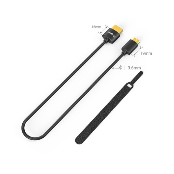 HDMI кабель SmallRig Ultra Slim 4K HDMI Cable (C to A) 35cm