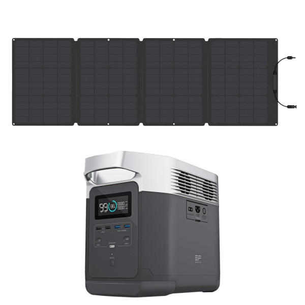 Набір EcoFlow DELTA + одна 110-Вт сонячна панель у комплекті