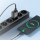 Сетевое зарядное устройство с кабелем HOCO C88A Star round dual port charger set (Type-C) 12W Black