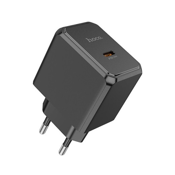 Сетевое зарядное устройство HOCO CS13A Ocean single port PD20W charger Black