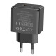 Сетевое зарядное устройство HOCO CS13A Ocean single port PD20W charger Black