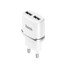Сетевое зарядное устройство HOCO C12 Smart dual USB charger 12W White