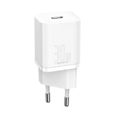 Сетевое зарядное устройство Baseus Super Si quick charger IC 30W EU White 30W