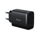 Сетевое зарядное устройство Baseus Compact Charger 3U 17W EU Black Network Charger