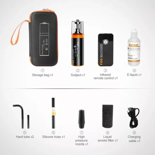 Генератор дыма LENSGO Smoke S Mini Handheld Fog Machine (SMOKE-S-Mini)