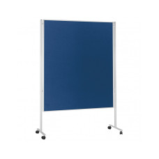 Доска коммуникационная мобильная 1200x1500 синяя Magnetoplan System-Pinboard Mobile Felt-Blue (1101103M)