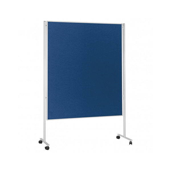 Доска коммуникационная мобильная 1200x1500 синяя Magnetoplan System-Pinboard Mobile Felt-Blue (1101103M)