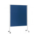Доска коммуникационная мобильная 1200x1500 синяя Magnetoplan System-Pinboard Mobile Felt-Blue (1101103M)