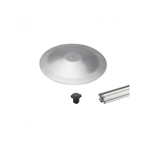 Опора 4C на постаменте 1800 Magnetoplan Square Pole&Base Kit (110658)