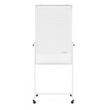 Доска 3-в-1 750x1200 синяя Magnetoplan Universal 3-in-1-Board Mobile Felt-Blue (11112103)