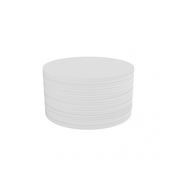 Карточки модерации круглые 140 белые Magnetoplan Round White Set (111151700)