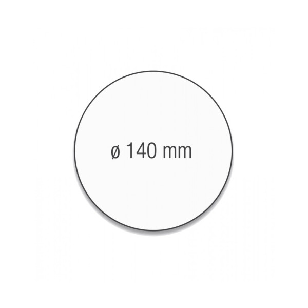 Карточки модерации круглые 190 бледно-синие Magnetoplan Round Blue Set (111151803)