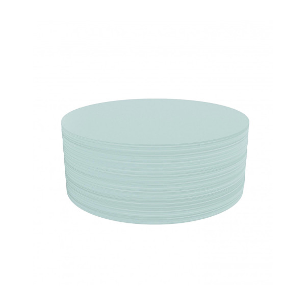 Карточки модерации круглые 190 бледно-синие Magnetoplan Round Blue Set (111151803)