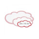 Карточки-облака 230x145 Magnetoplan Seminar Clouds Set (111152002)