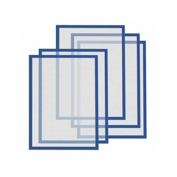 Рамки магнитные A4 синие Magnetofix Frame Blue Set (1130303)