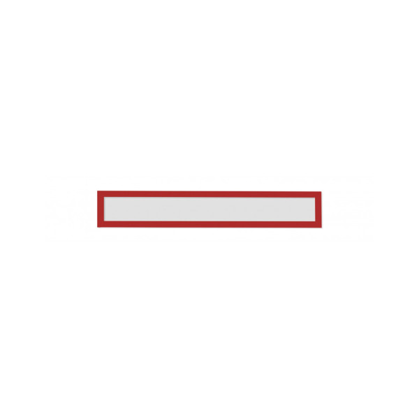 Рамки заголовков магнитные A4/A3 красные Magnetofix Frame TOPSIGN Red Set (1131806)