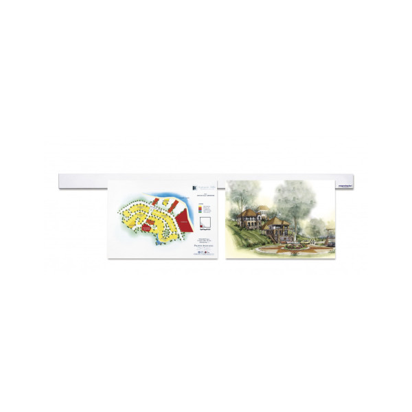 Магнітна самоклеюча стрічка 5x19 Magnetoplan Magnetic Adhesive Tape (15510)
