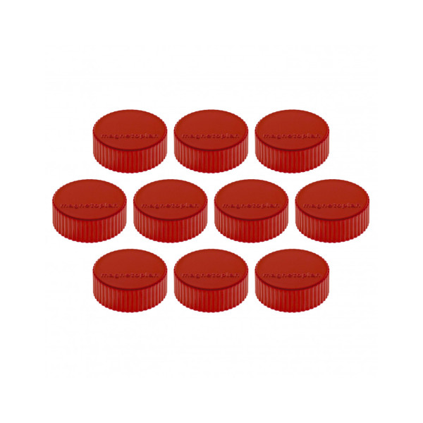Магниты круглые 34/2 красные Magnetoplan Discofix Magnum Red Set (1660006)
