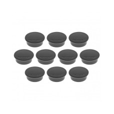 Магниты круглые 40/2.2 черные Magnetoplan Discofix Color Black Set (1662012)