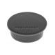 Магниты круглые 40/2.2 черные Magnetoplan Discofix Color Black Set (1662012)