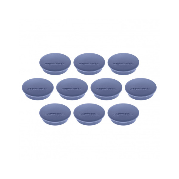 Магниты круглые 34/1.3 синие Magnetoplan Discofix Junior Dark-Blue Set (1662114)