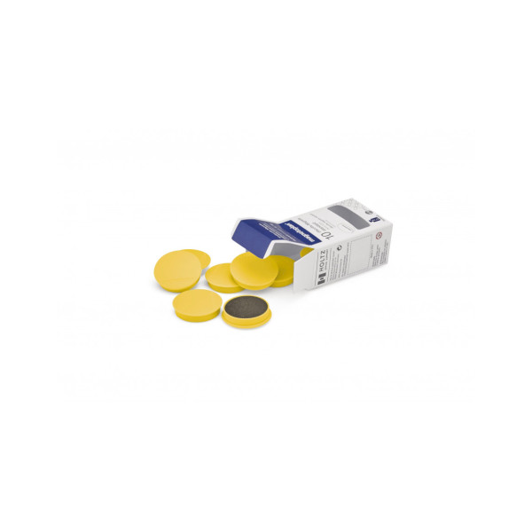 Магниты круглые 30/0.7 желтые Magnetoplan Discofix Standard Yellow Set (1664202)
