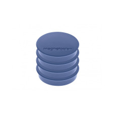Магниты круглые 30/0.7 блистер синие Magnetoplan Discofix Standard Dark-Blue Set (16642414)