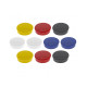 Магниты круглые 24/0.3 разноцветные Magnetoplan Discofix Hobby Assorted Set (1664510)