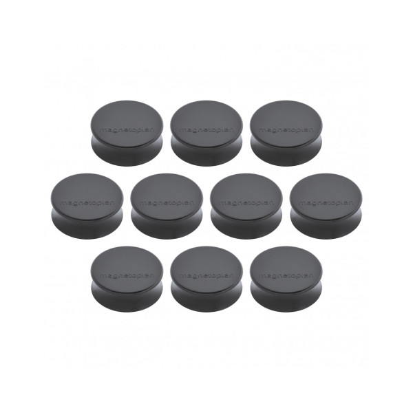 Ергономічні великі магніти 34/2 темно-сірі Magnetoplan Ergo Large Rock-Gray Set (16650101)