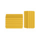 Магниты прямоугольные 55x22/1.3 желтые Magnetoplan Rechteck Yellow Set (1665102)