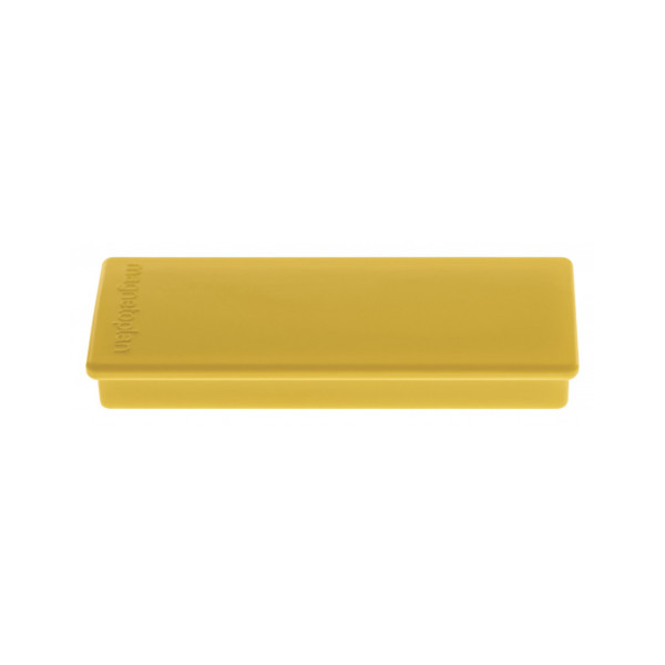 Магниты прямоугольные 55x22/1.3 желтые Magnetoplan Rechteck Yellow Set (1665102)