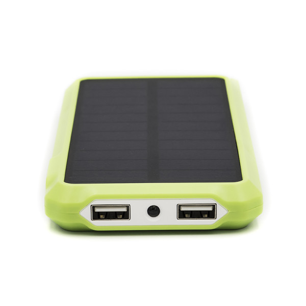 Универсальная cолнечная мобильная батарея PowerPlant/PB-SS002/10000mAh/green