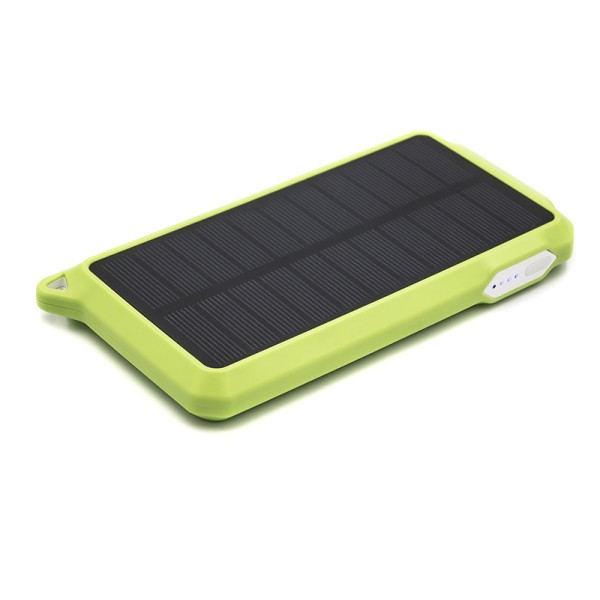 Универсальная cолнечная мобильная батарея PowerPlant/PB-SS002/10000mAh/green