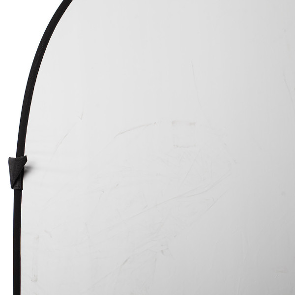 Фон складной в пружинной рамке 2в1 MyGear RE-2010 150x200 см (черный, белый)