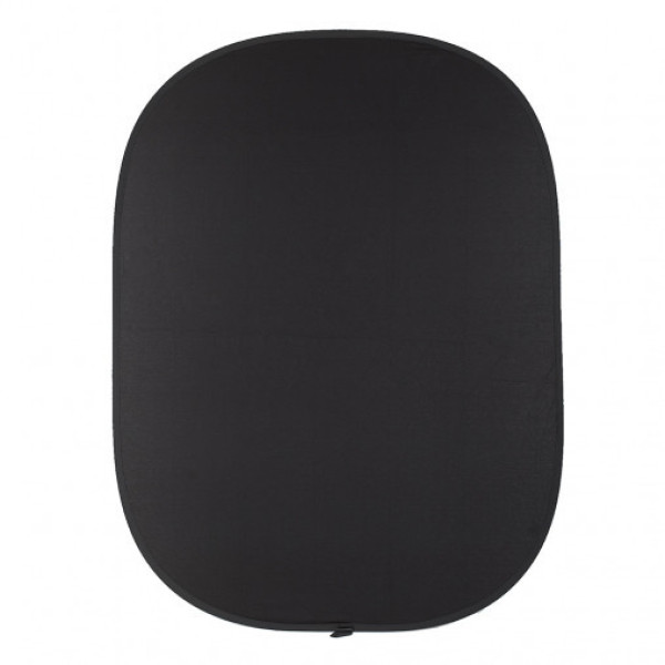 Фон складной в пружинной рамке 2в1 MyGear RE-2010 150x200 см (черный, белый)
