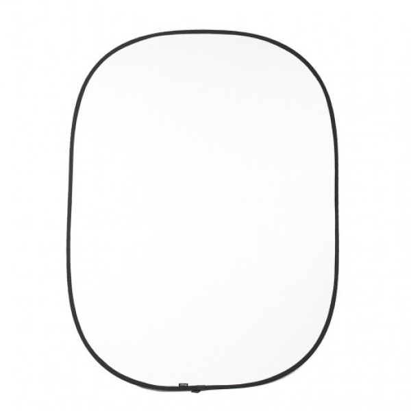 Фон складной в пружинной рамке 2в1 MyGear RE-2010 150x200 см (черный, белый)