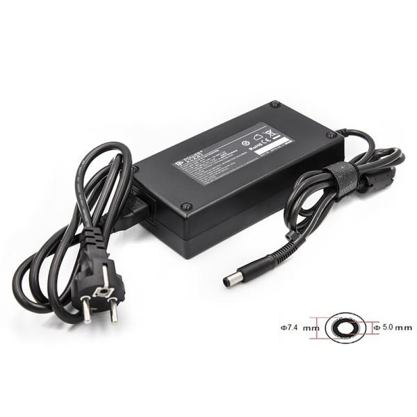 Блок питания для ноутбуков PowerPlant HP 220V, 19V 180W 9.5A (7.4*5.0)