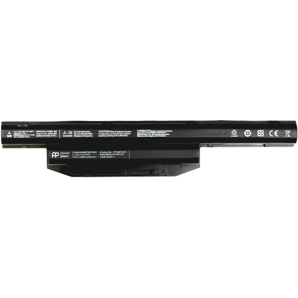 Акумулятор PowerPlant для ноутбуків Fujitsu LifeBook E751 (FPCBP426) 10.8V 4400mAh