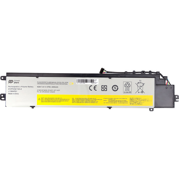 Акумулятор PowerPlant для ноутбуків LENOVO Erazer Y40-70 (L13M4P01) 7.4 В 6400 мАч