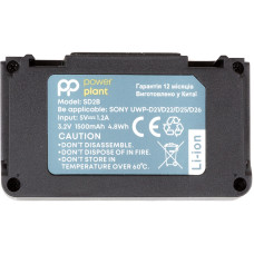 Аккумулятор PowerPlant Sony SD2B 1500mAh