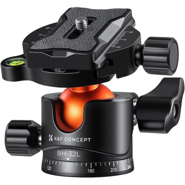 Металлическая шаровая головка для штатива K&F Concept KF31.042V1 (32 мм) (KF31.042V1)